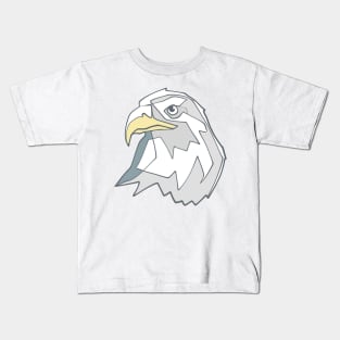 Hand drawn eagle head illustration Kids T-Shirt